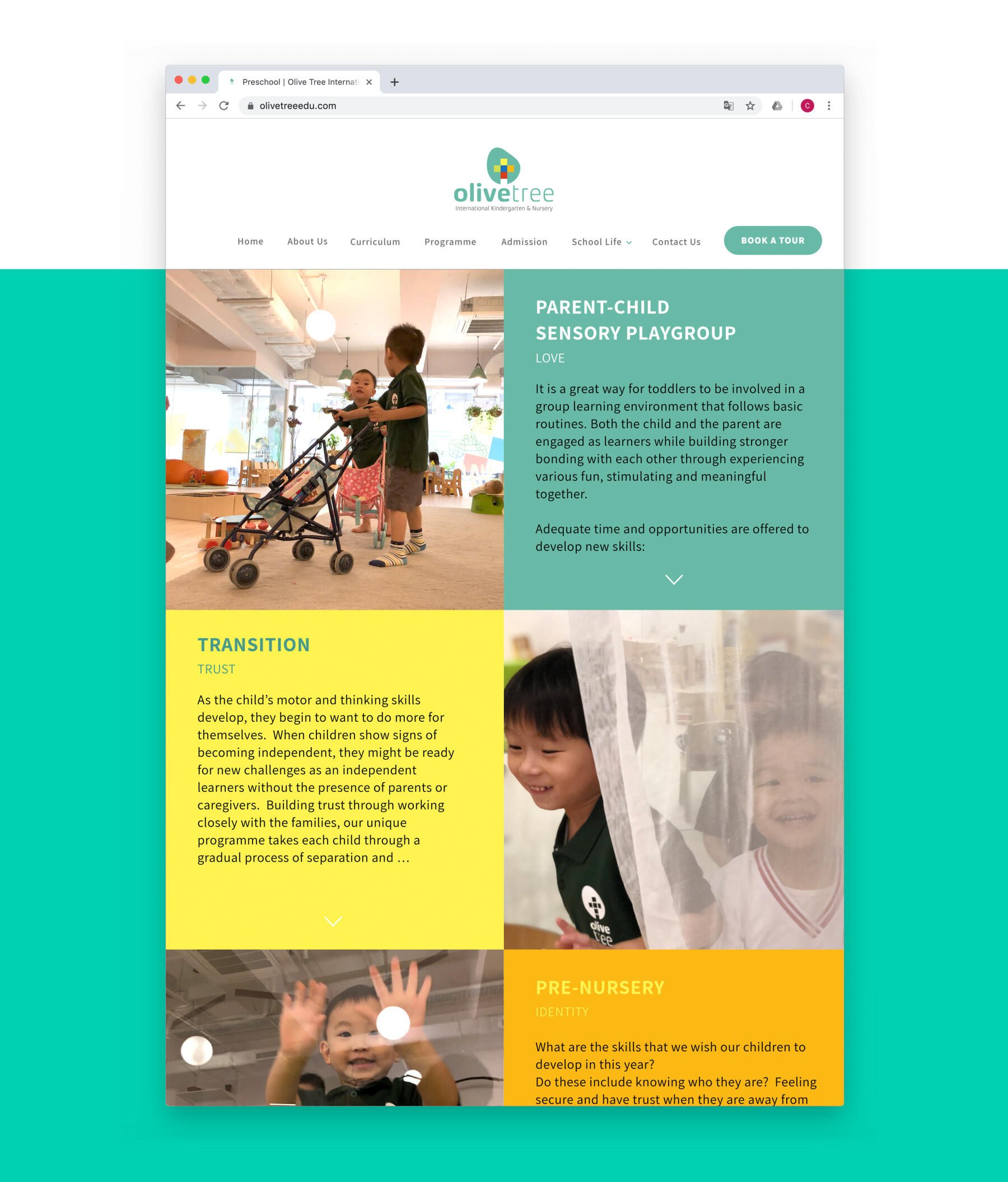 Olive Tree brand identity — Kindergarten design by var.studio (8)