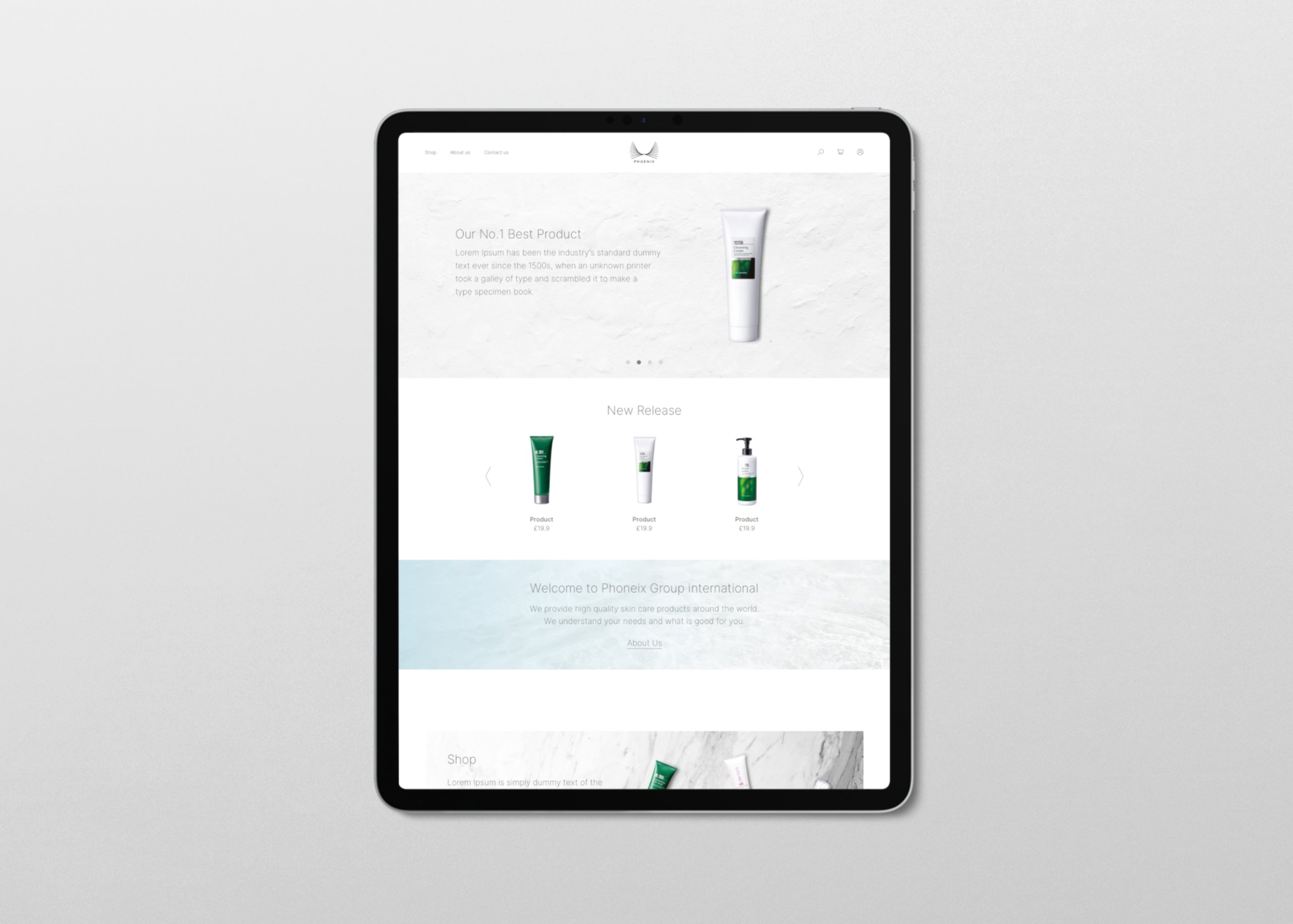 Phoenix brand identity — Skincare design by var.studio (5)