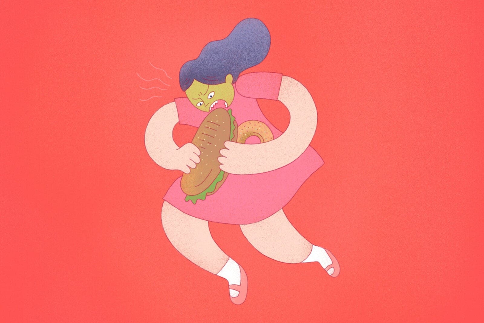Yahoo! Better Me — illustrations by var.studio