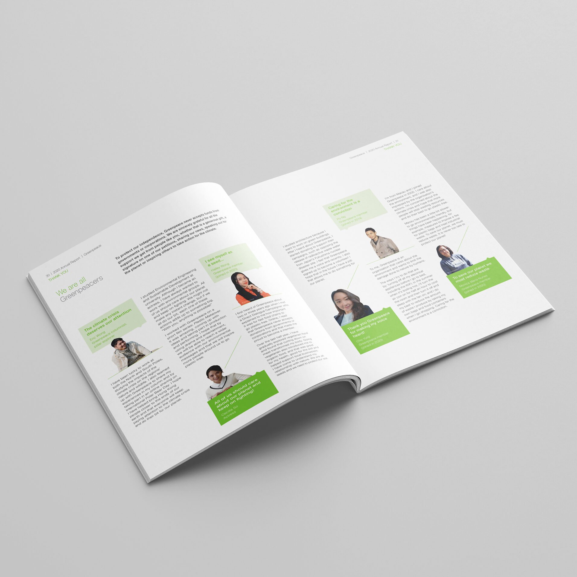 Greenpeace East Asia Annual Report Design brand identity — Graphic Design design by var.studio (6)
