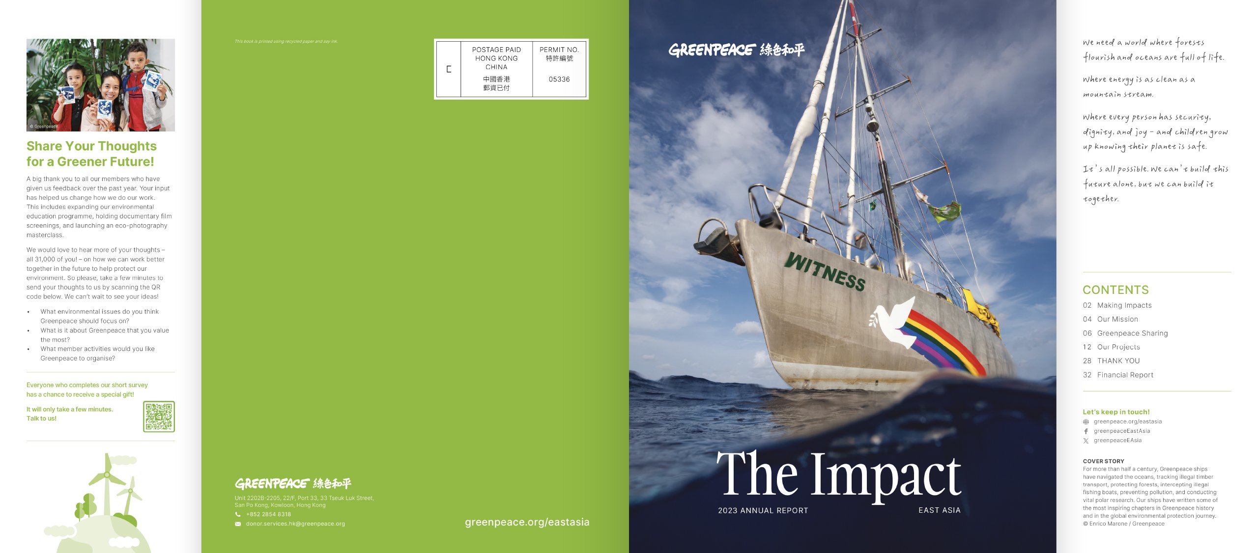 Greenpeace East Asia Annual Report Design brand identity — Graphic Design design by var.studio (22)