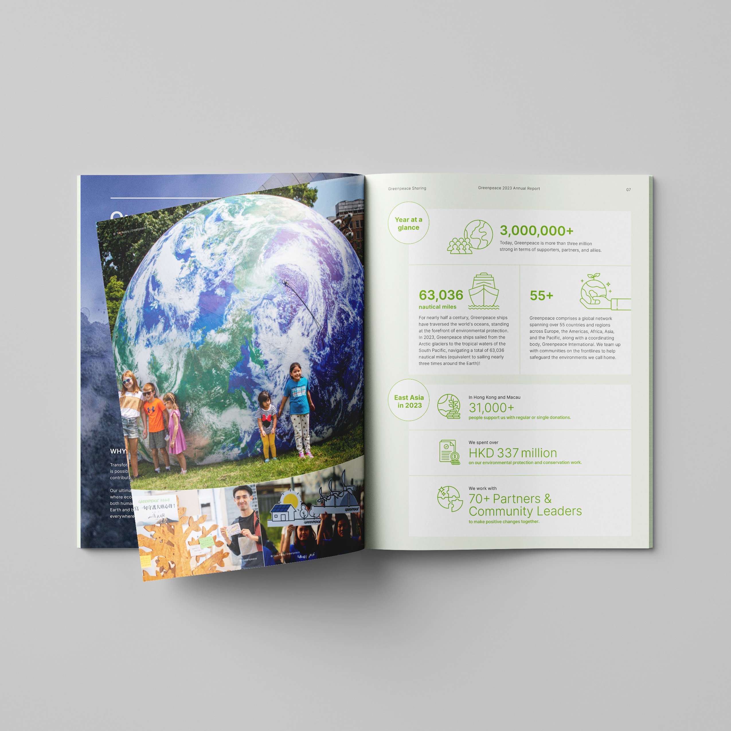 Greenpeace East Asia Annual Report Design brand identity — Graphic Design design by var.studio (24)