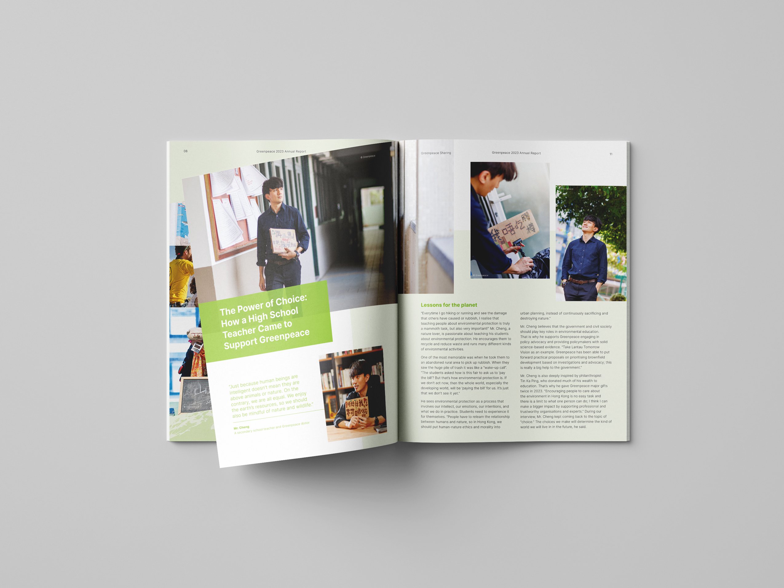 Greenpeace East Asia Annual Report Design brand identity — Graphic Design design by var.studio (26)