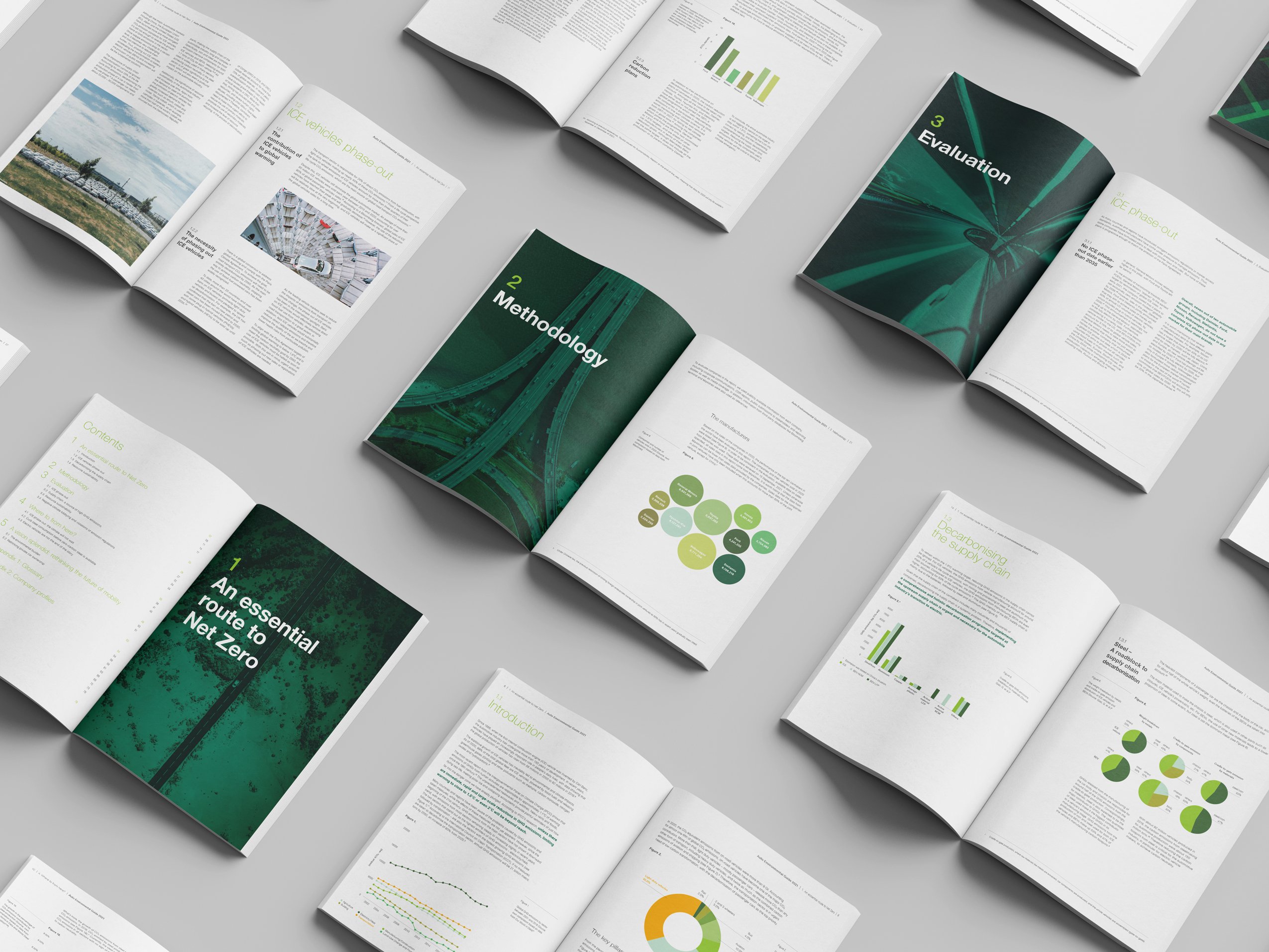 Greenpeace Auto Environmental Guide Report brand identity — Graphic Design design by var.studio (3)