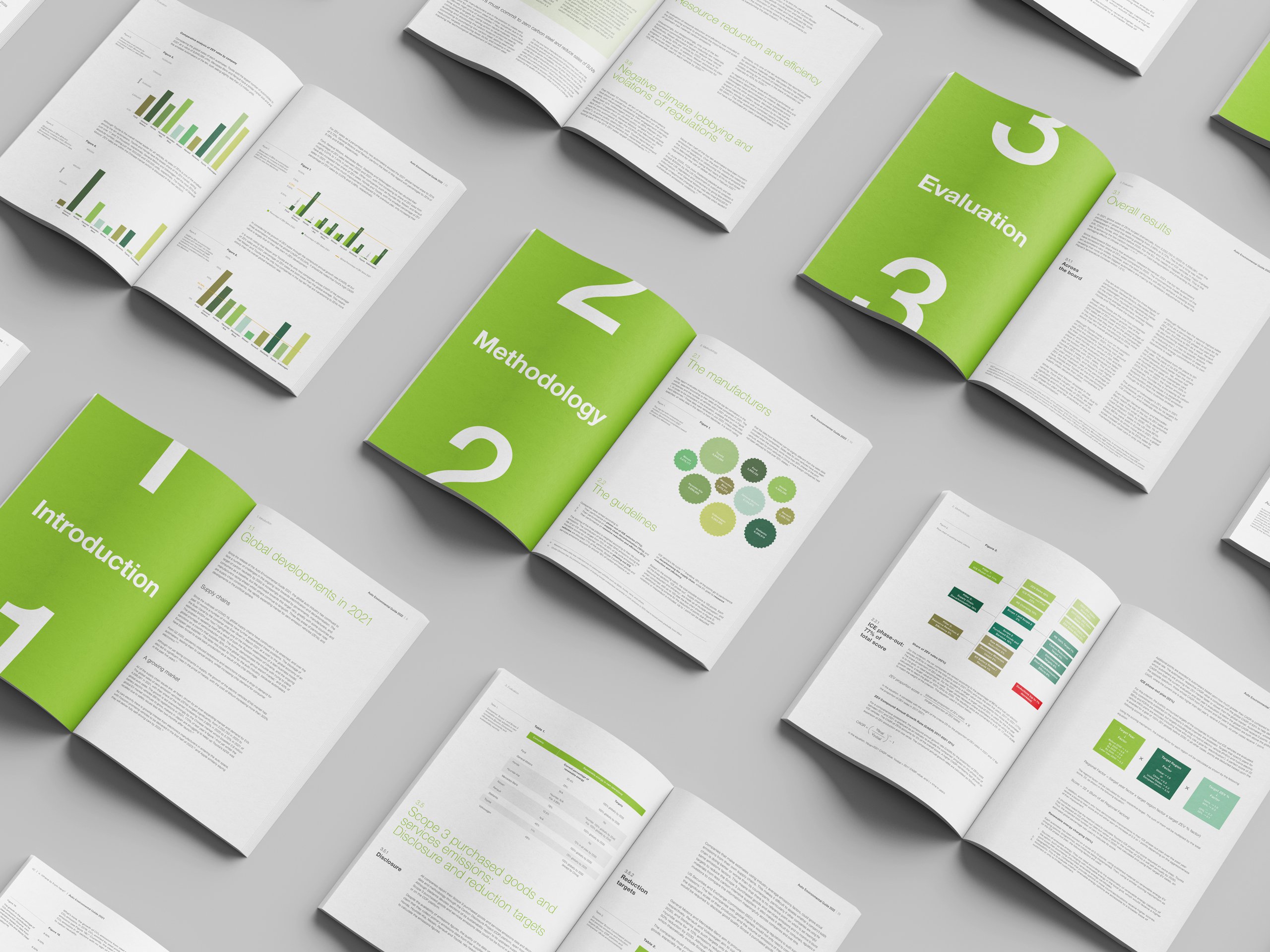 Greenpeace Auto Environmental Guide Report brand identity — Graphic Design design by var.studio (8)
