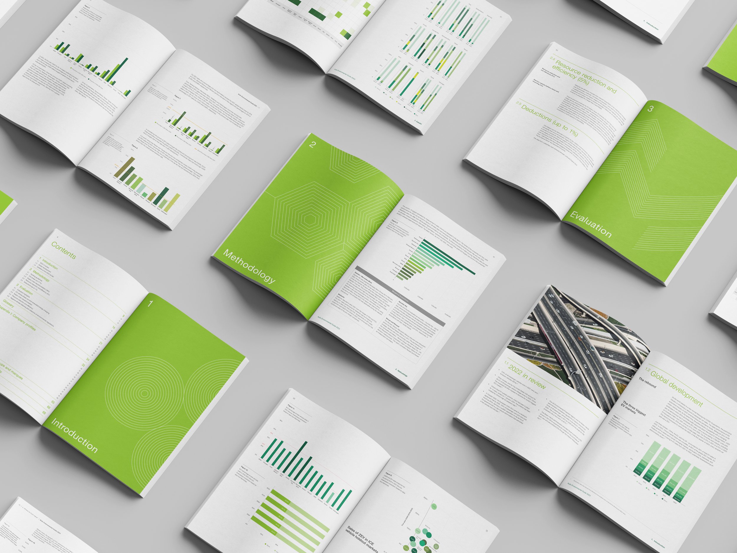 Greenpeace Auto Environmental Guide Report brand identity — Graphic Design design by var.studio (13)