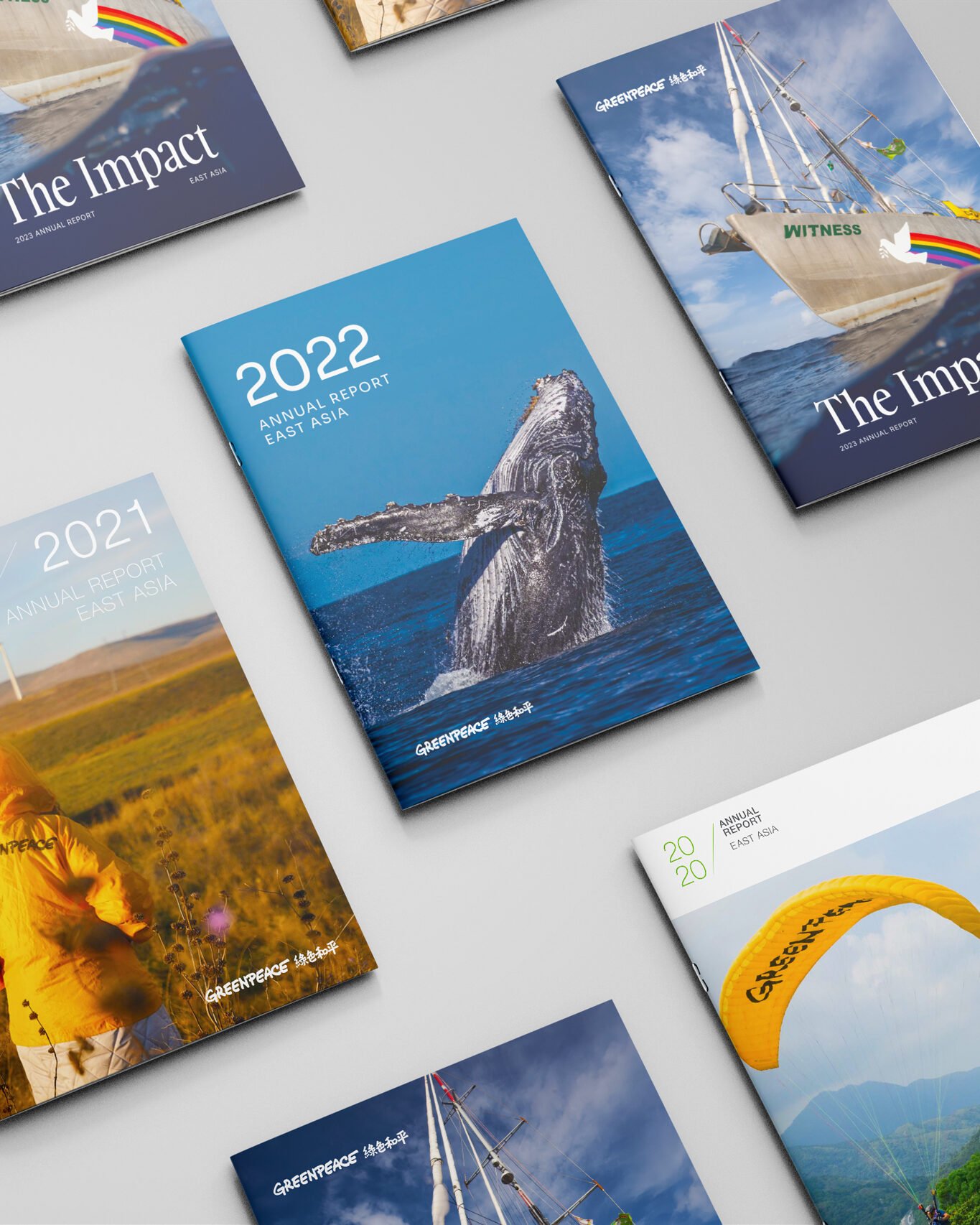 Greenpeace East Asia Annual Report Design — annual report 2020-2023 by var.studio