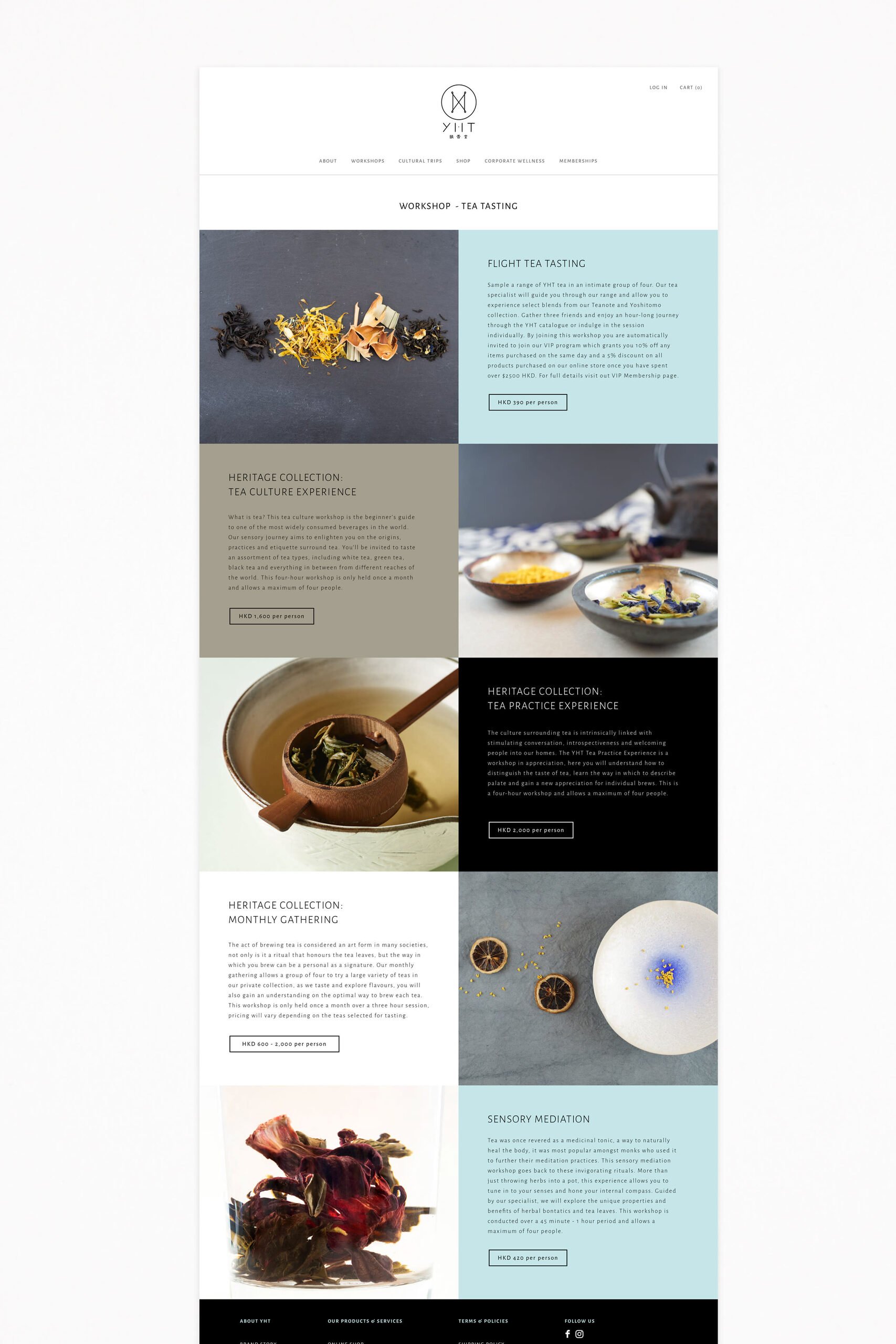 YHT brand identity — Tea Merchant design by var.studio (6)