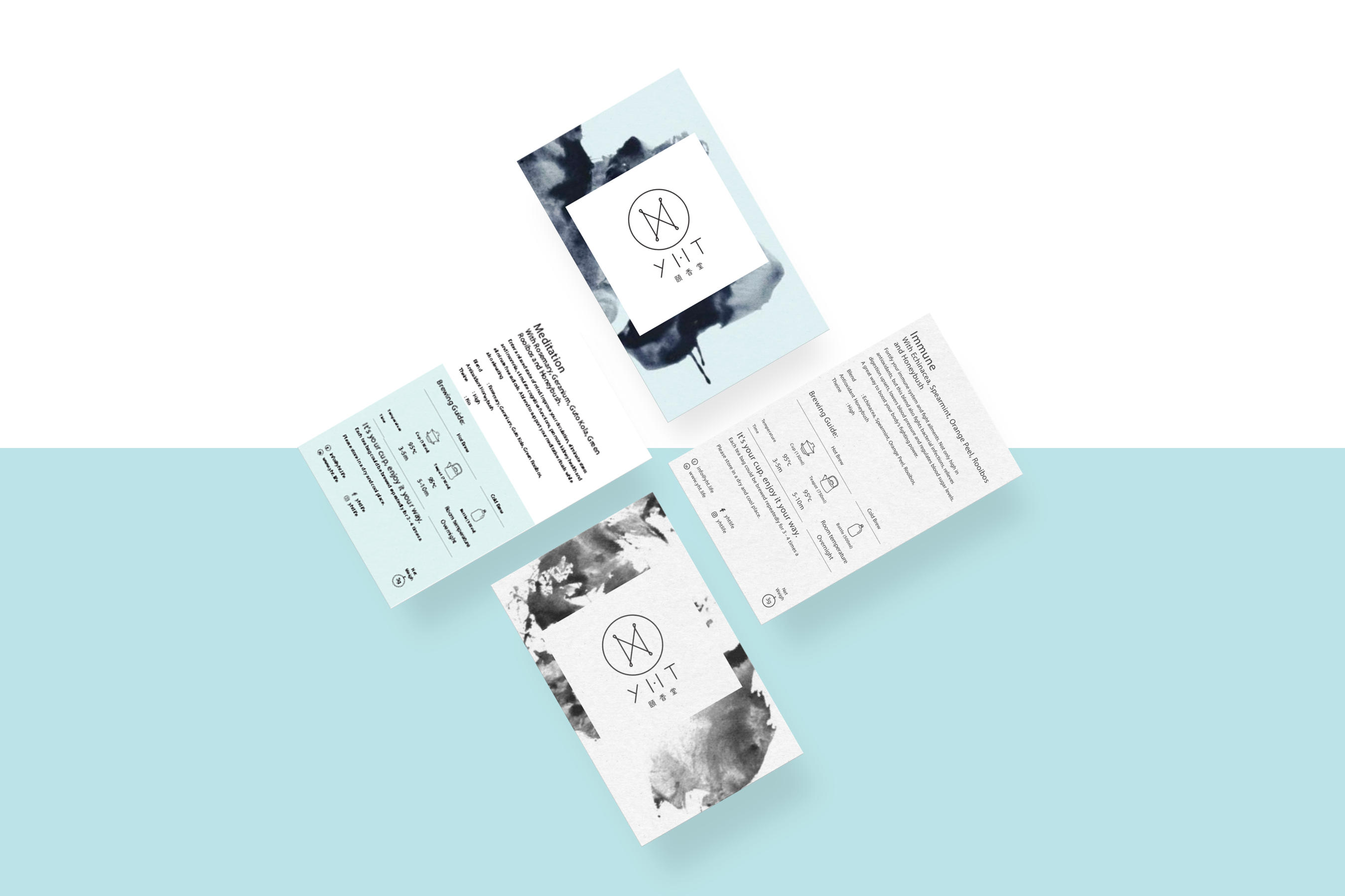 YHT brand identity — Tea Merchant design by var.studio (7)